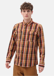 Dickies Heren Glenmora Check Shirt Bruin