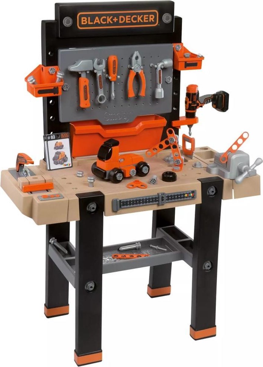 Smoby Black & Decker Werkbank 103 cm