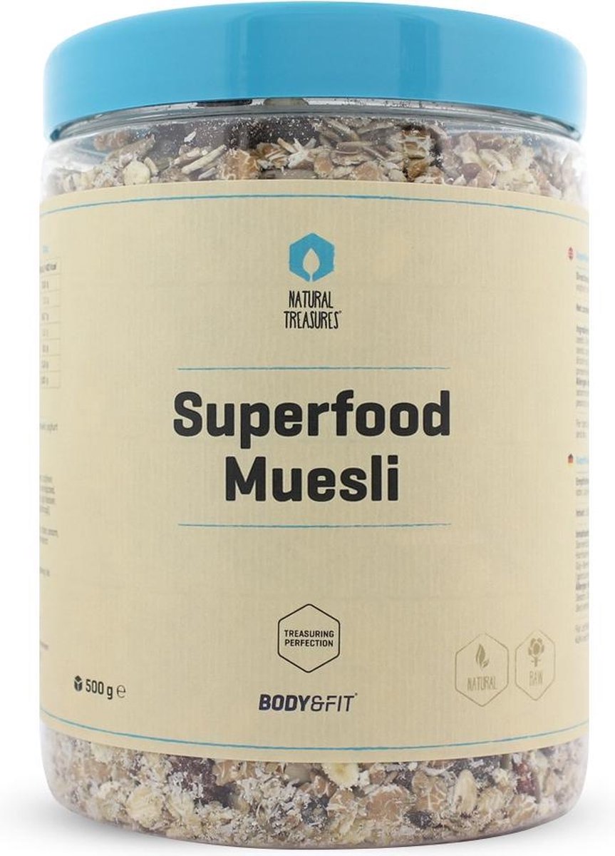 Body & Fit Superfoods - Muesli - 500 gram