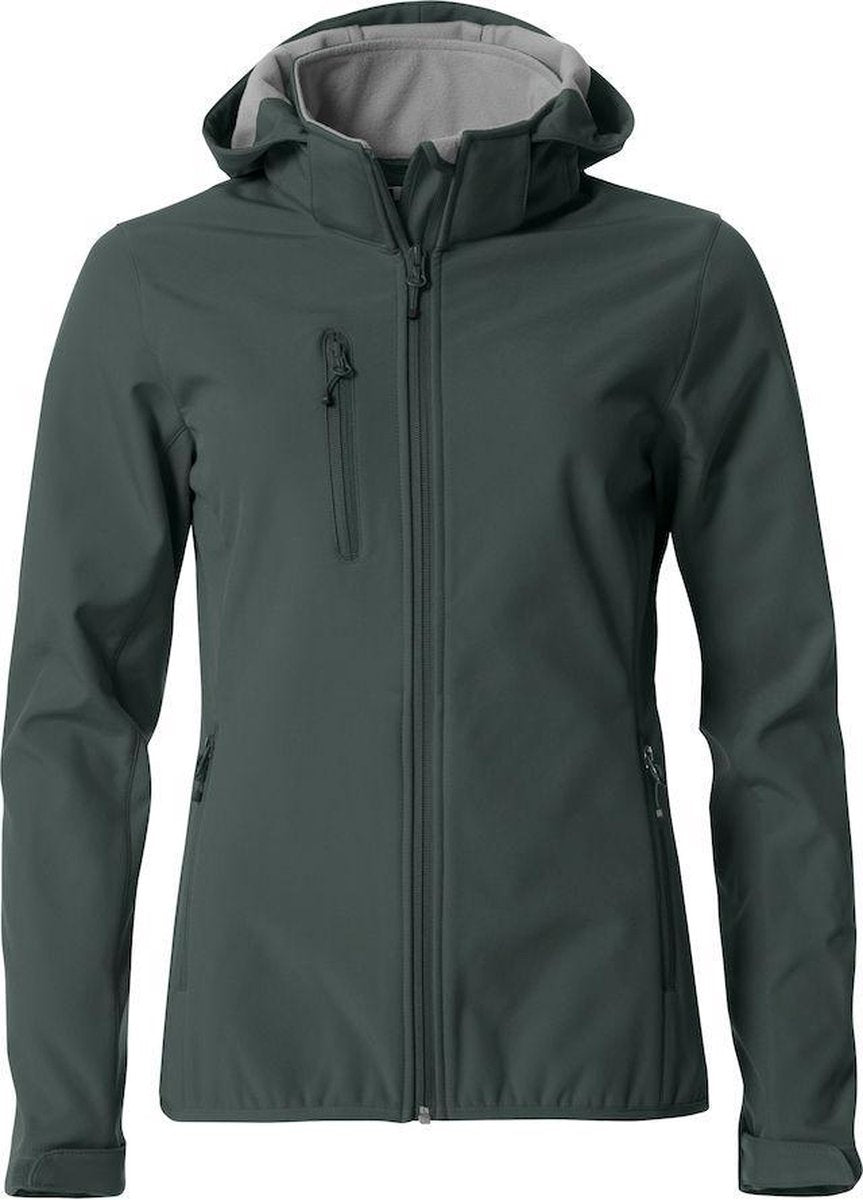 Clique Basic Hoody Softshell Ladies pistol xl