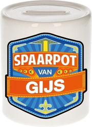 Kinder spaarpot voor Gijs