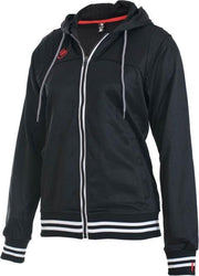Brabo Tech Hooded  Trainingsjas - Maat S  - Vrouwen - zwart