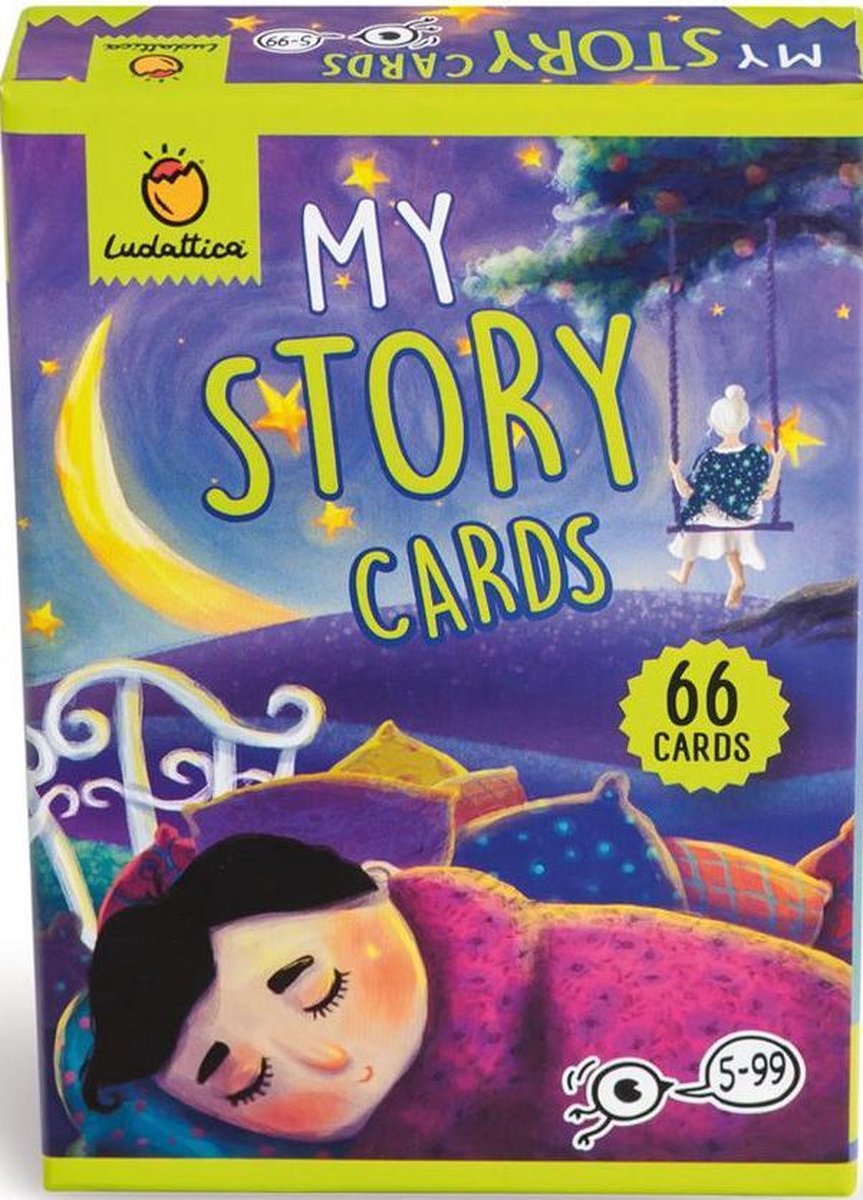 Ludattica Kaartspel My Story Cards Junior Karton 66 Kaarten