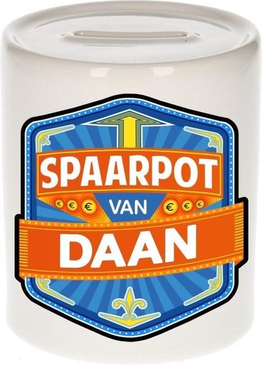 Kinder spaarpot voor Daan