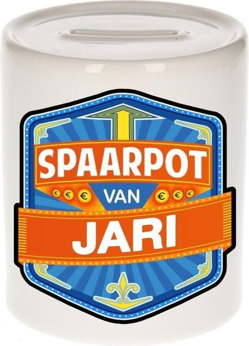 Kinder spaarpot voor Jari