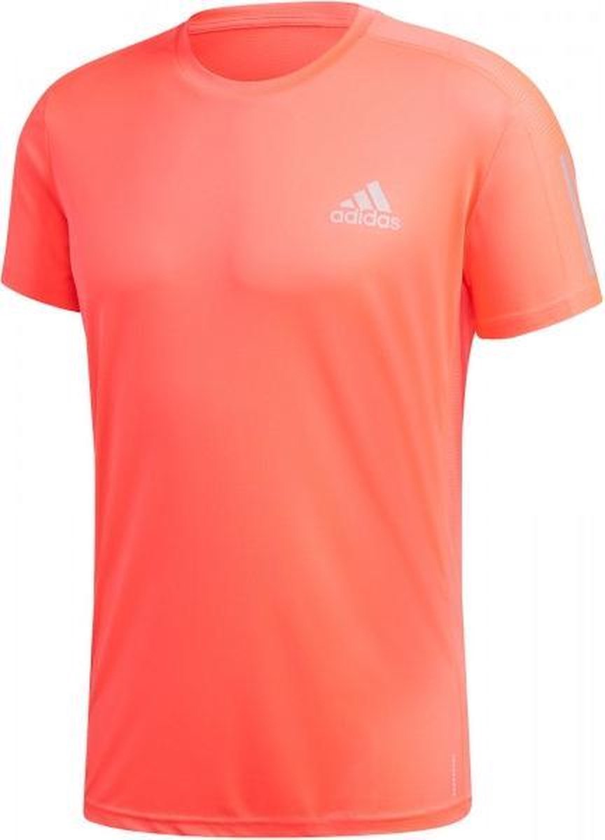 adidas Own The Run Shirt Heren - roze - maat S