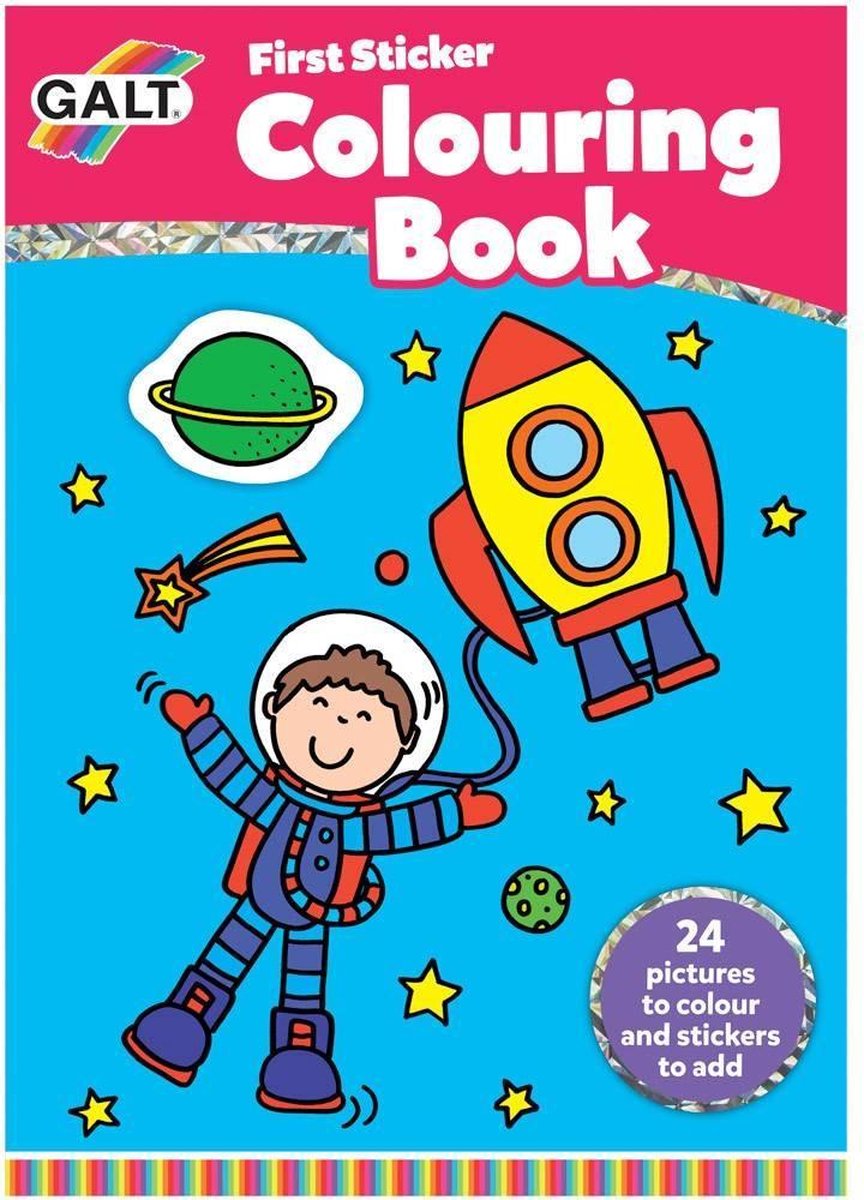 Kleuren - Eerste sticker/kleurboek
