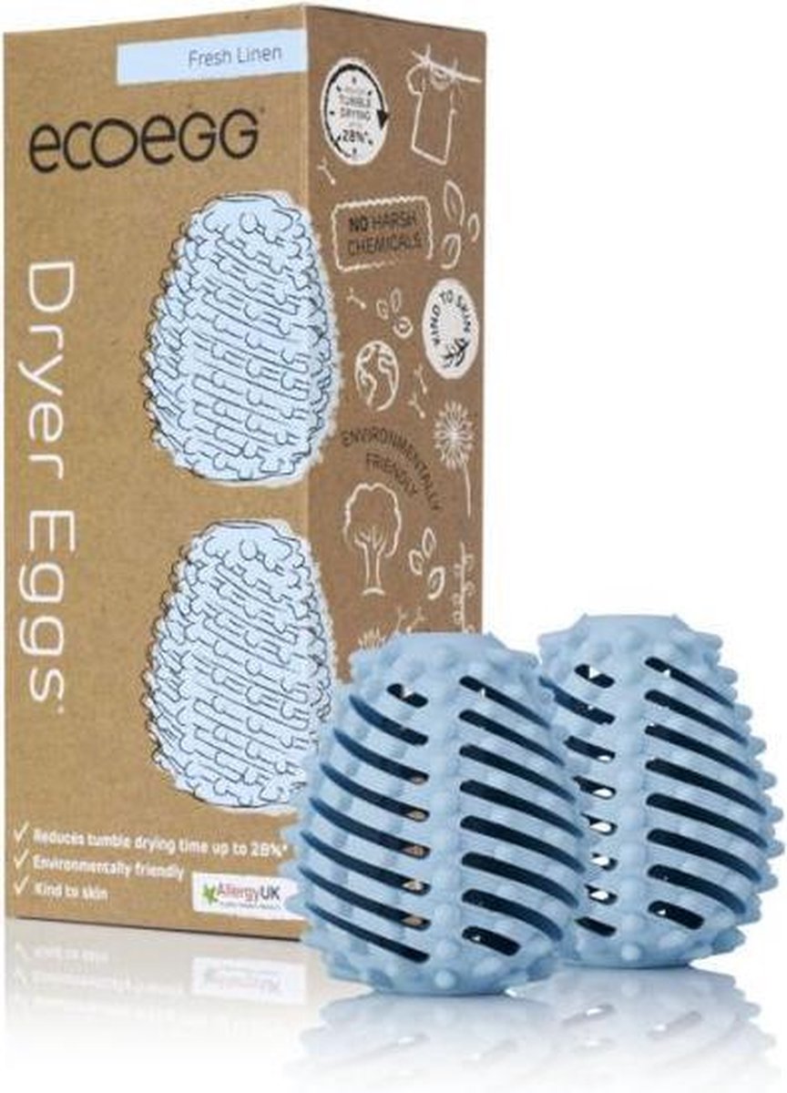 Eco-egg Dryer Egg Linnen geur 40 - Droogbeurten
