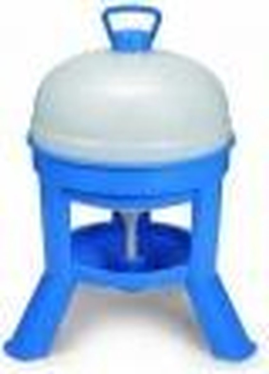 DRINKKLOK VOOR KIPPEN  SIPHON OP POOTJES 20 LITER Ø36X61.5CM