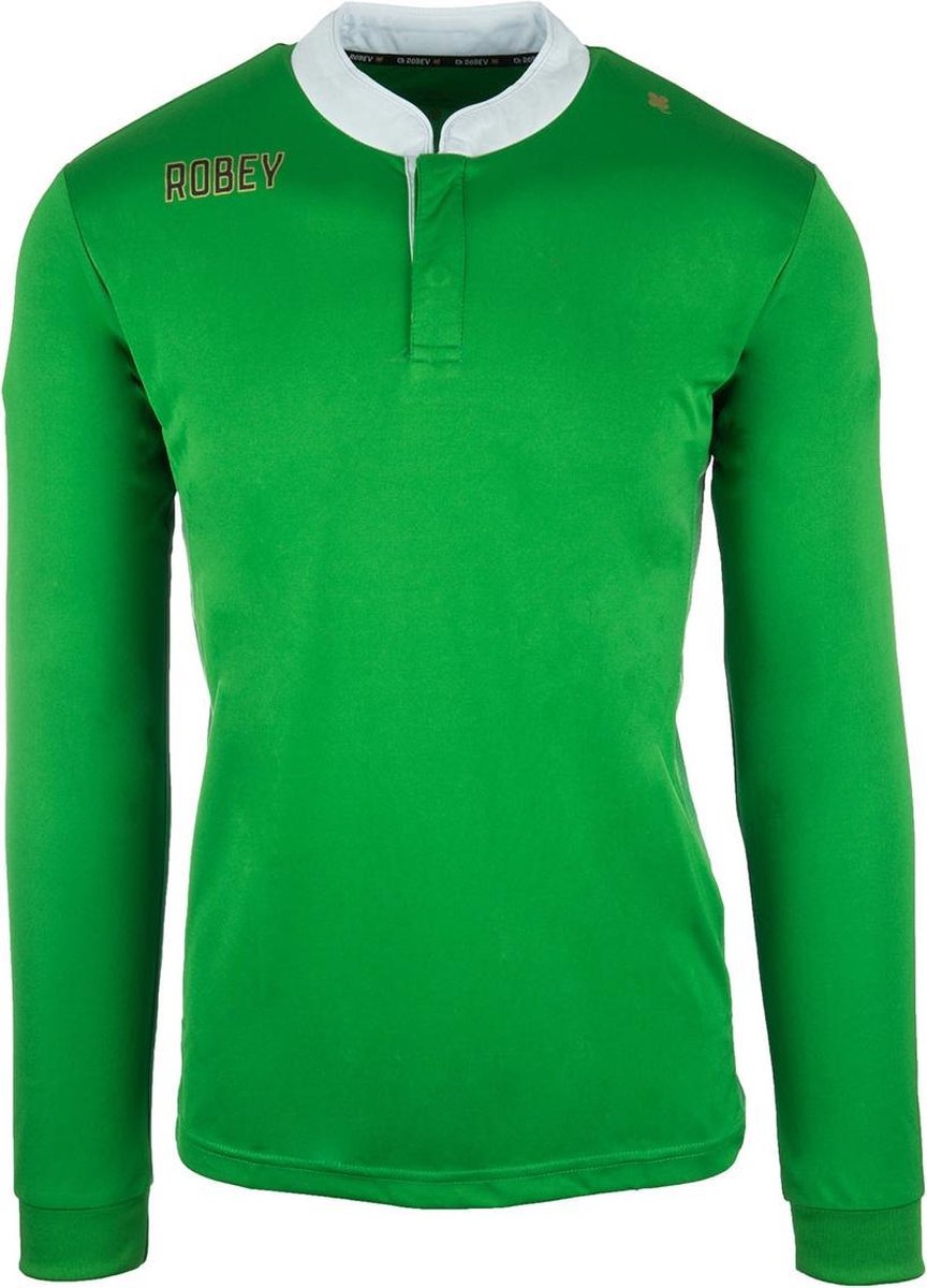 Robey Kick-Off LS voetbalshirt kinderen lange mouwen (maat 164) - Green