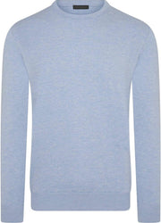 Pullover Blauw/Grijs  Ronde hals Dom Tower