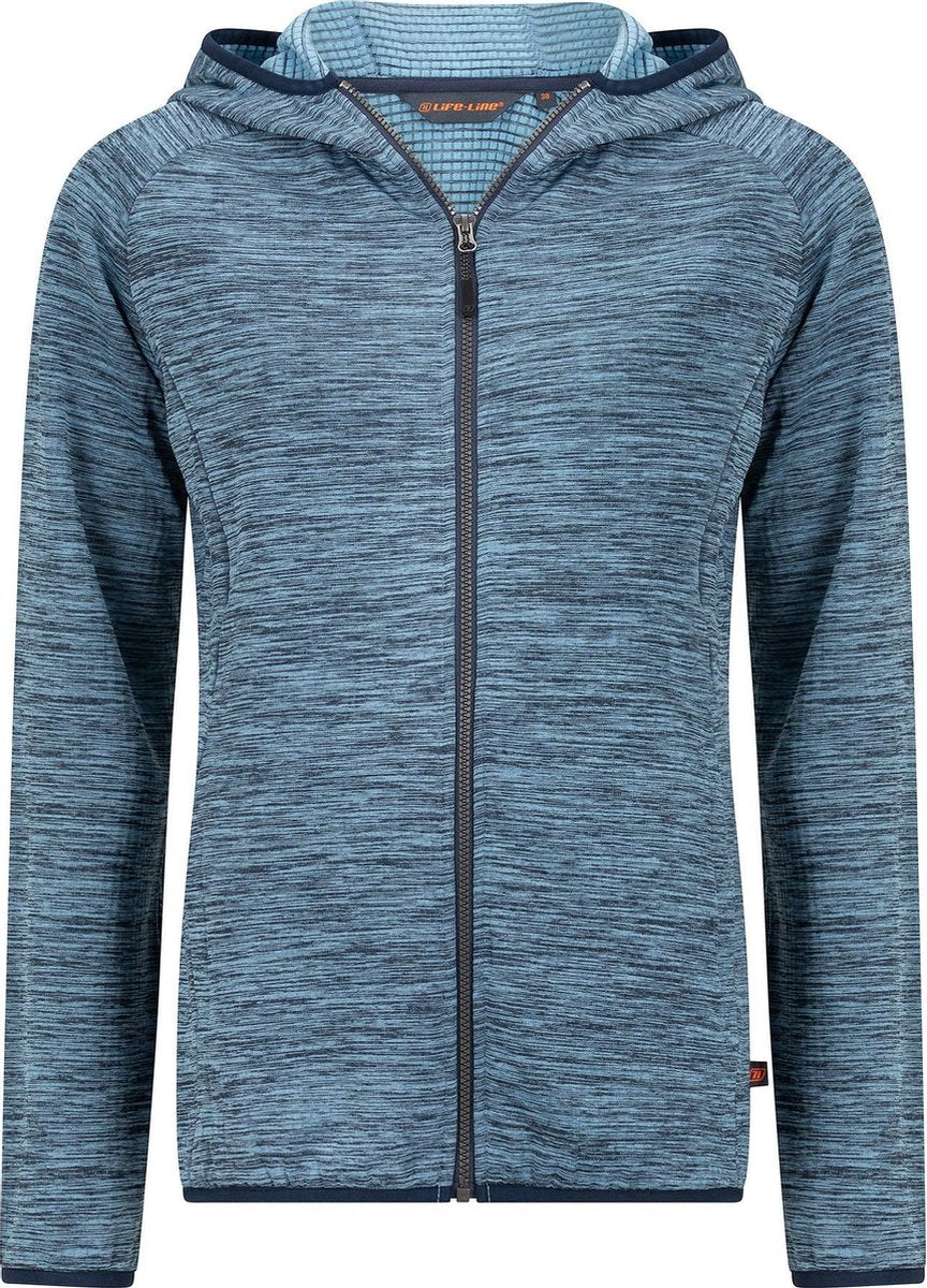 Demy Dames Fleece Vest - Lichtblauw Gemêleerd