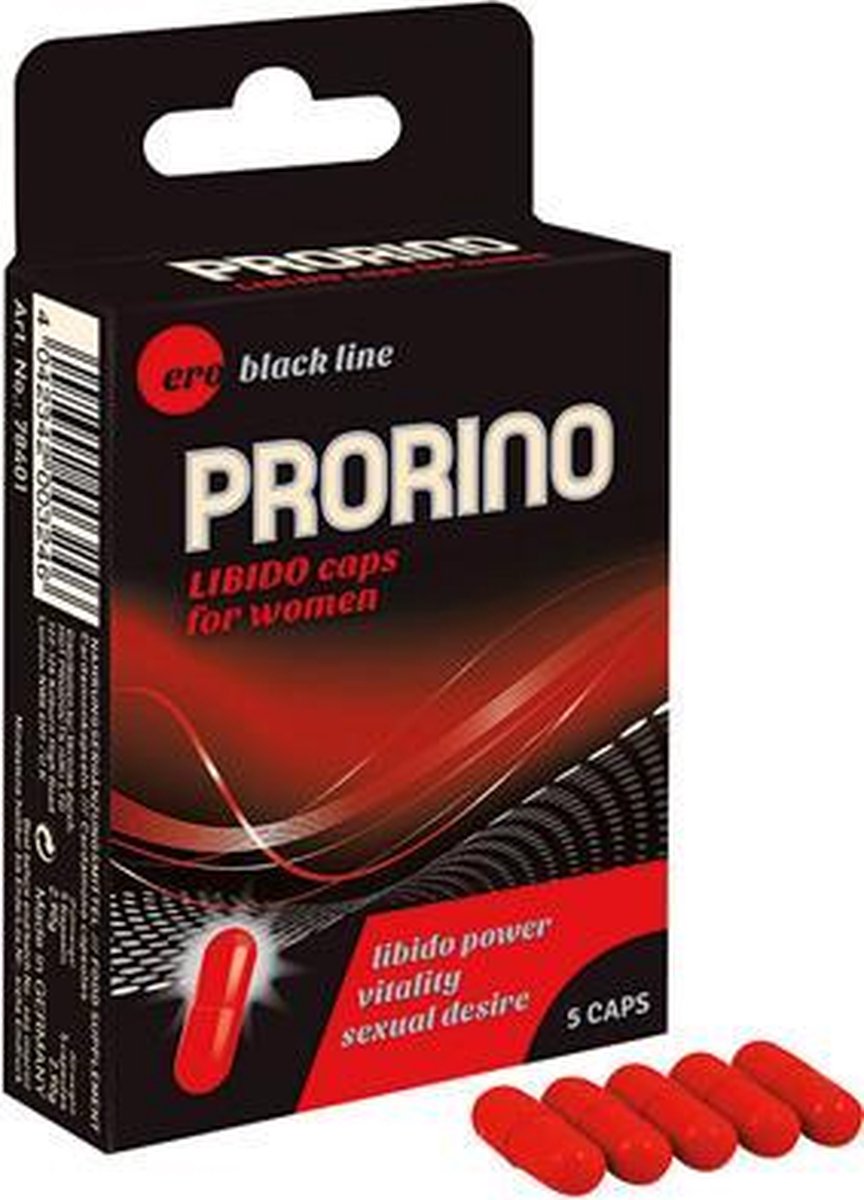Libido capsules voor vrouwen 5 stuks - Drogist - Voor Haar