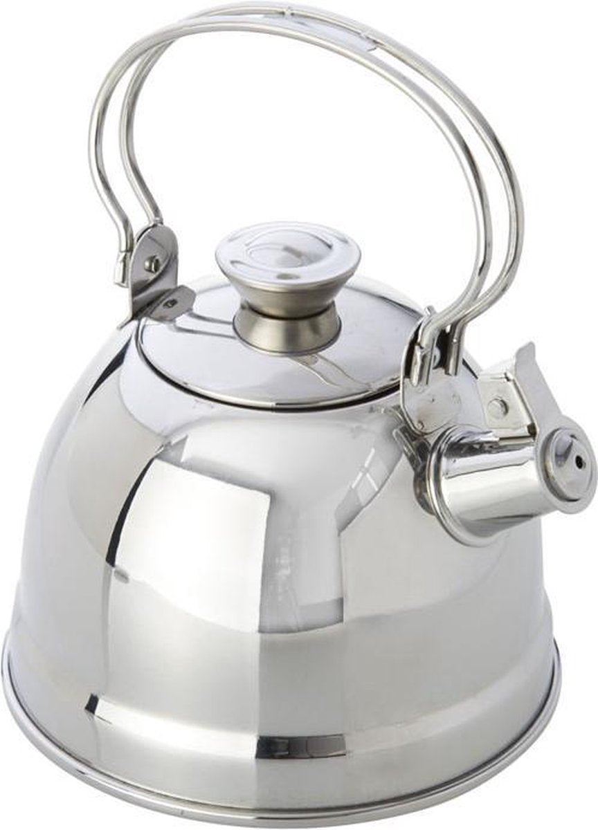 Glückskäfer Fluitketel Zilver Metaal Junior 11 X 12 Cm