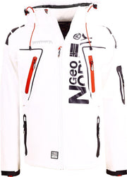 Geographical Norway Softshell Jas Heren Wit Techno - L