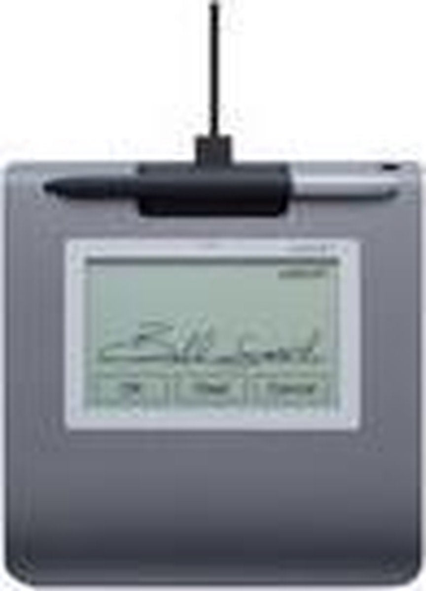 Wacom STU-430 - Ondertekeningsterminal met LCD-scherm - 9.6 x 6 cm - elektromagnetisch - met bekabeling - USB