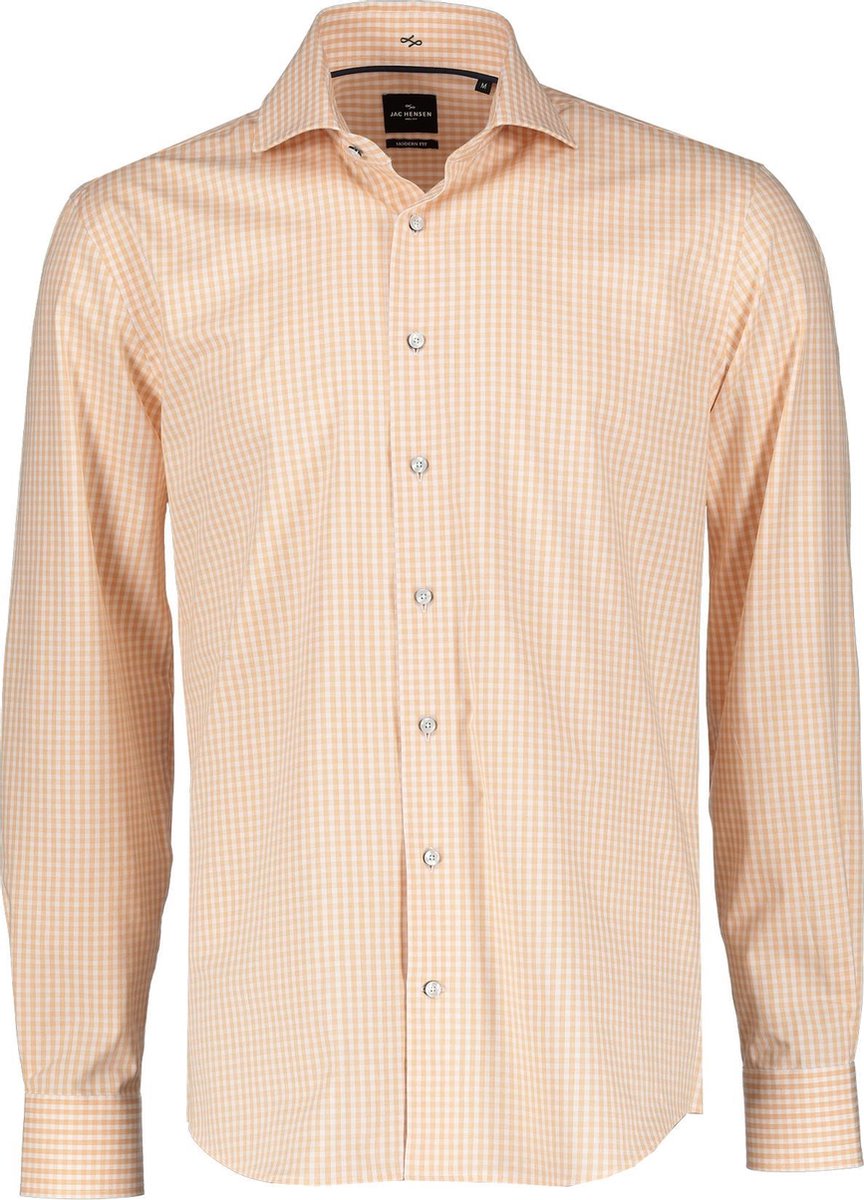 Jac Hensen Overhemd - Modern Fit - Roze - 3XL Grote Maten