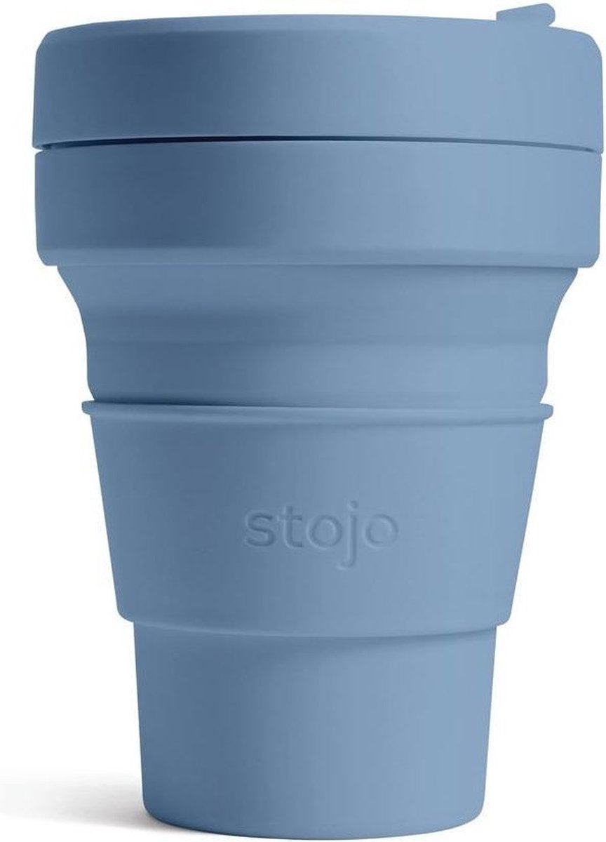 Stojo Biggie Cup Brooklyn - Uitgebreide Verpakking - 470 ml