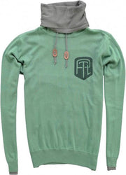 Petrol groene trui - Maat XS