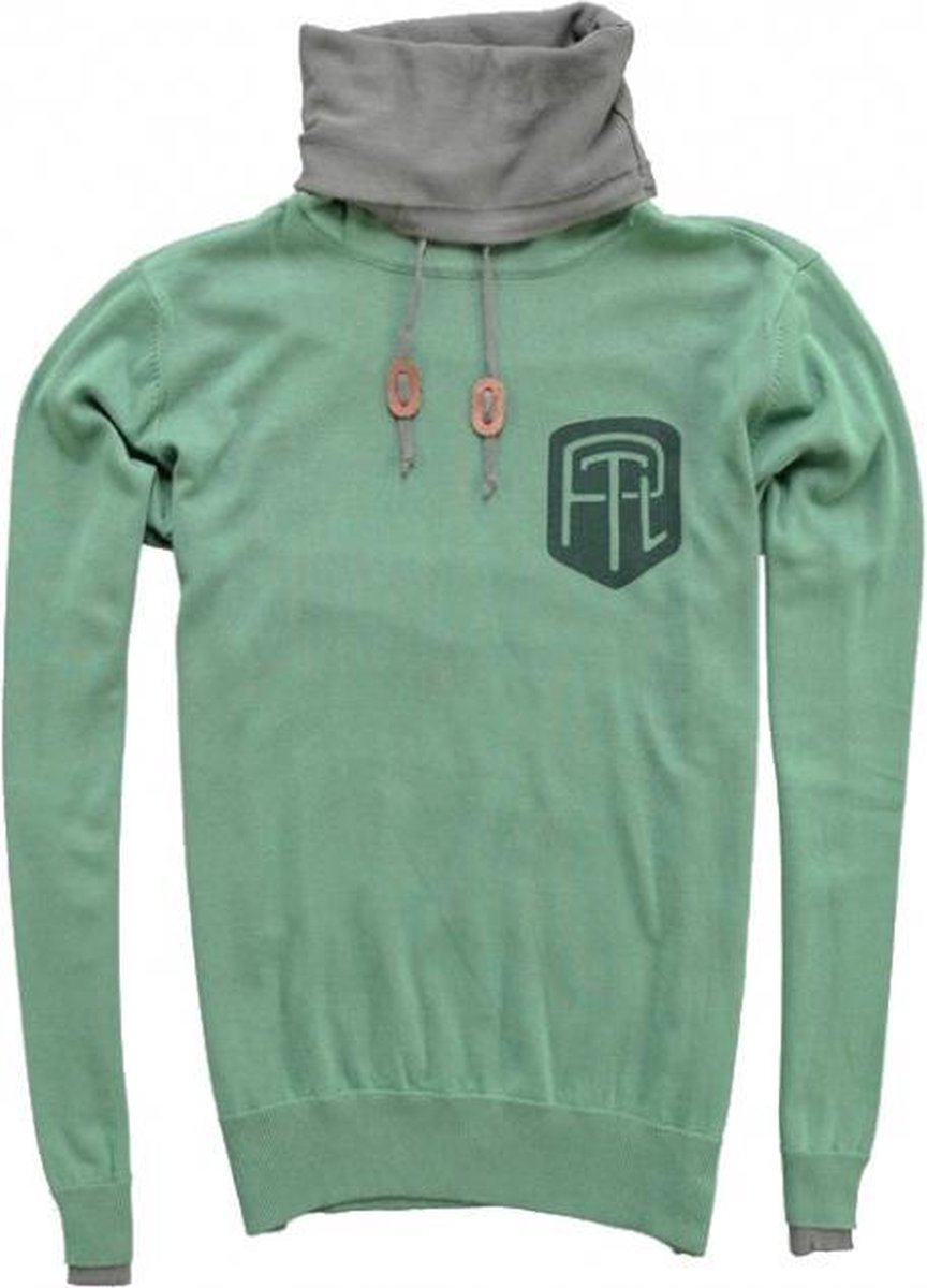 Petrol groene trui - Maat XS