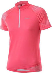Löffler Fietsshirt Rise 3.0 Dames Polyester Roze Maat 38