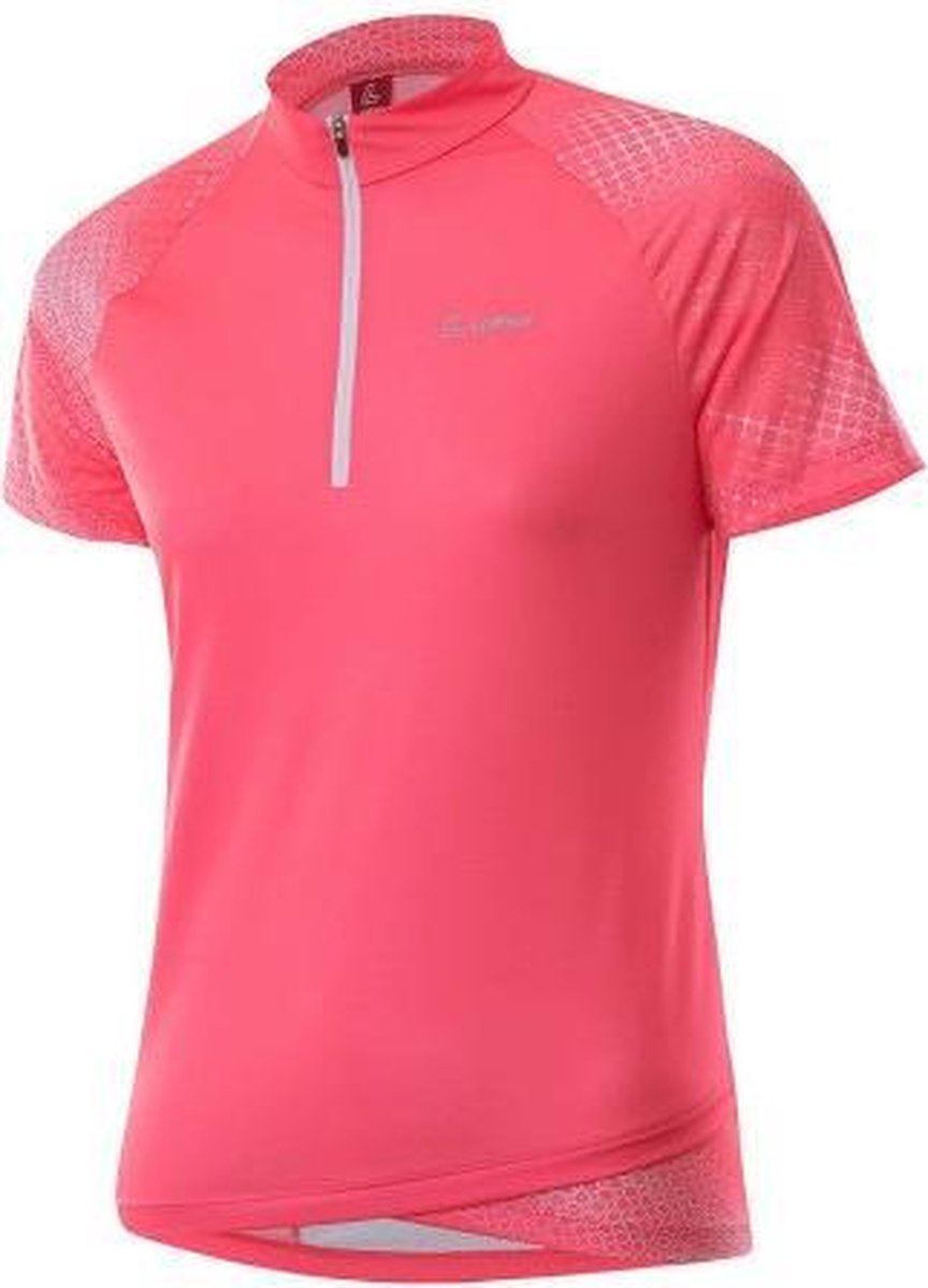 Löffler Fietsshirt Rise 3.0 Dames Polyester Roze Maat 38