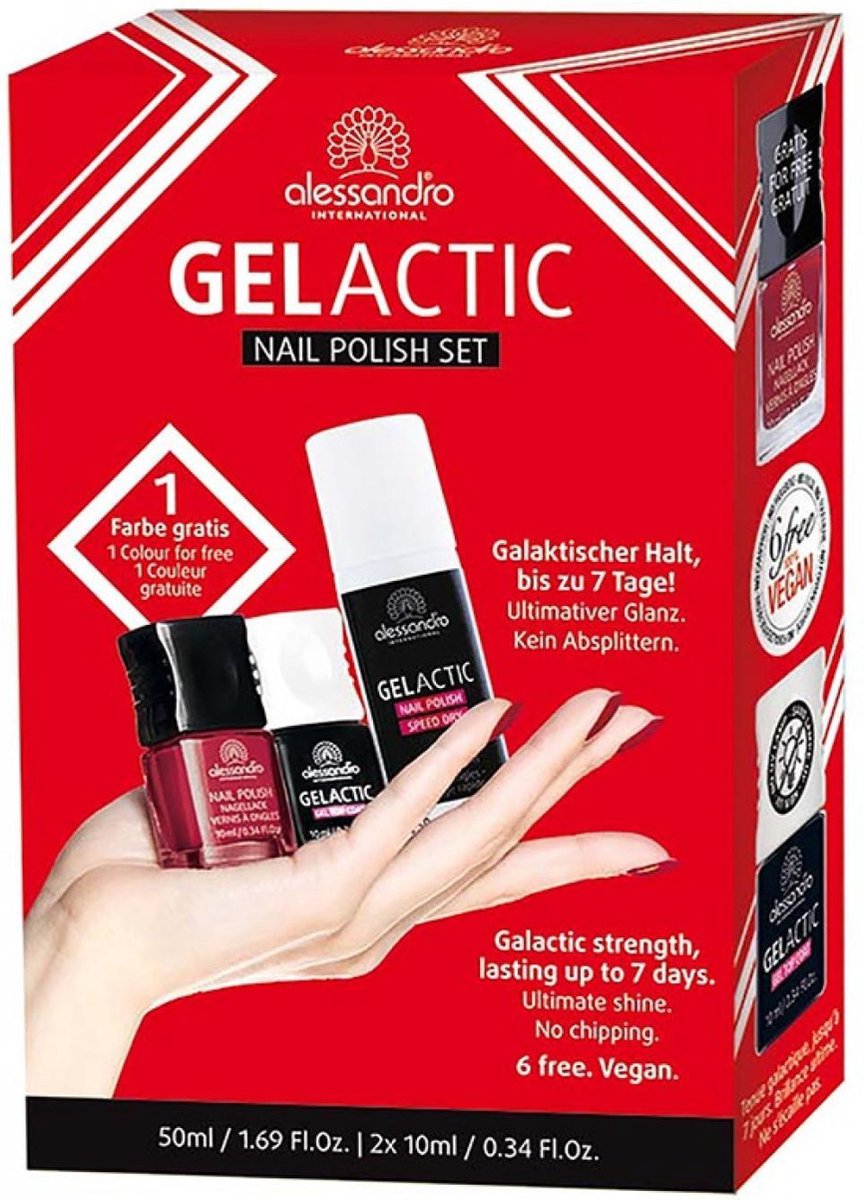 Alessandro Gelactic Nail Polish Set