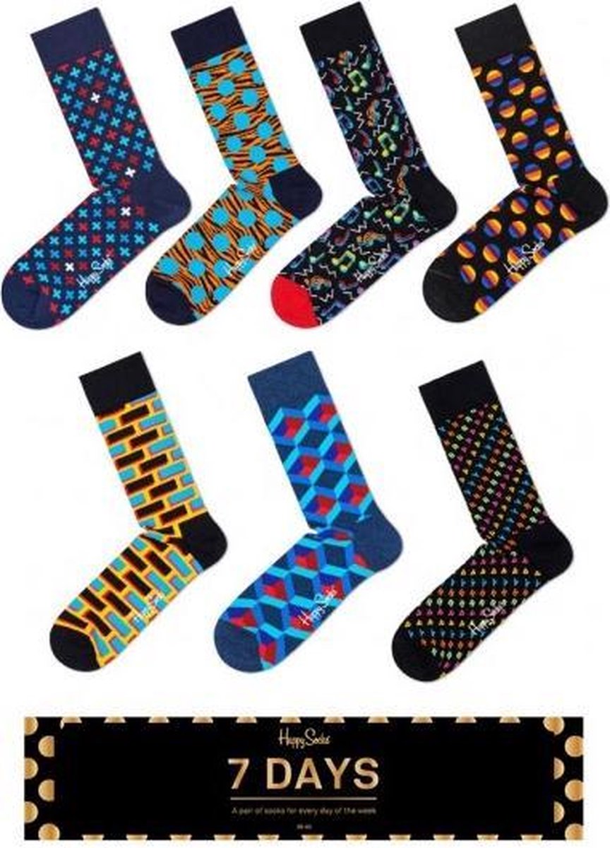Happy Socks Special 7-days Giftbox - Maat 36-40