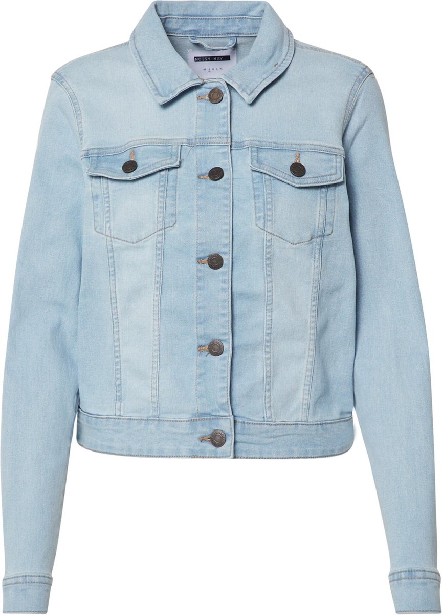 Noisy May tussenjas Blauw Denim-Xs