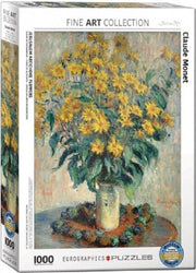 Eurographics Jerusalem Artichoke Flowers - Claude monet 1000 stukjes