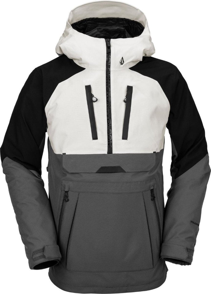 Volcom Brighton Pullover heren snowboard jas antraciet