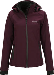 Kjelvik Dyni gevoerde softshell - Softshell jas dames - paars