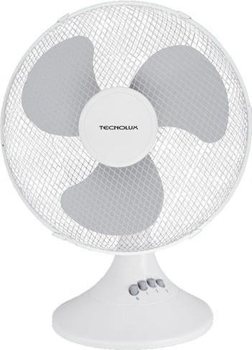TECNOLUX - TAFELVENTILATOR - 40CM- wit - VTL401AW