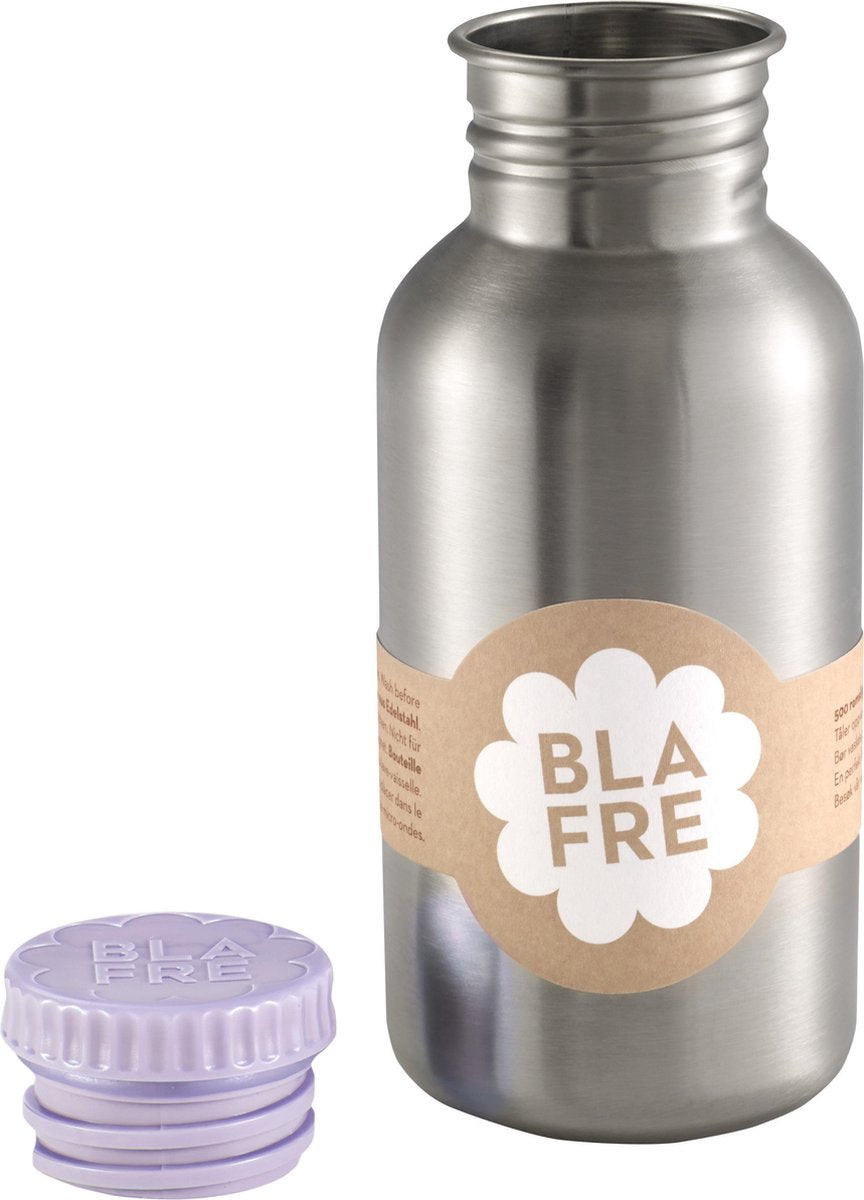 Blafre drinkfles 500ml staal Lilla