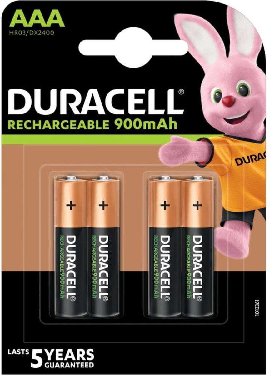 Duracell - 4 x AAA Recharge Ultra Accu - 900 mAh