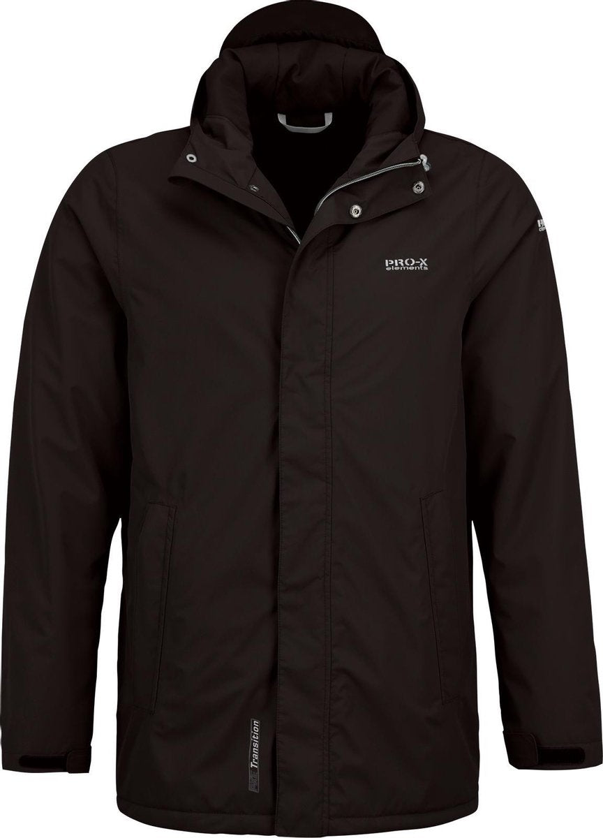 Pro-x Elements Outdoorjas Dale Heren Polyester Zwart Mt M