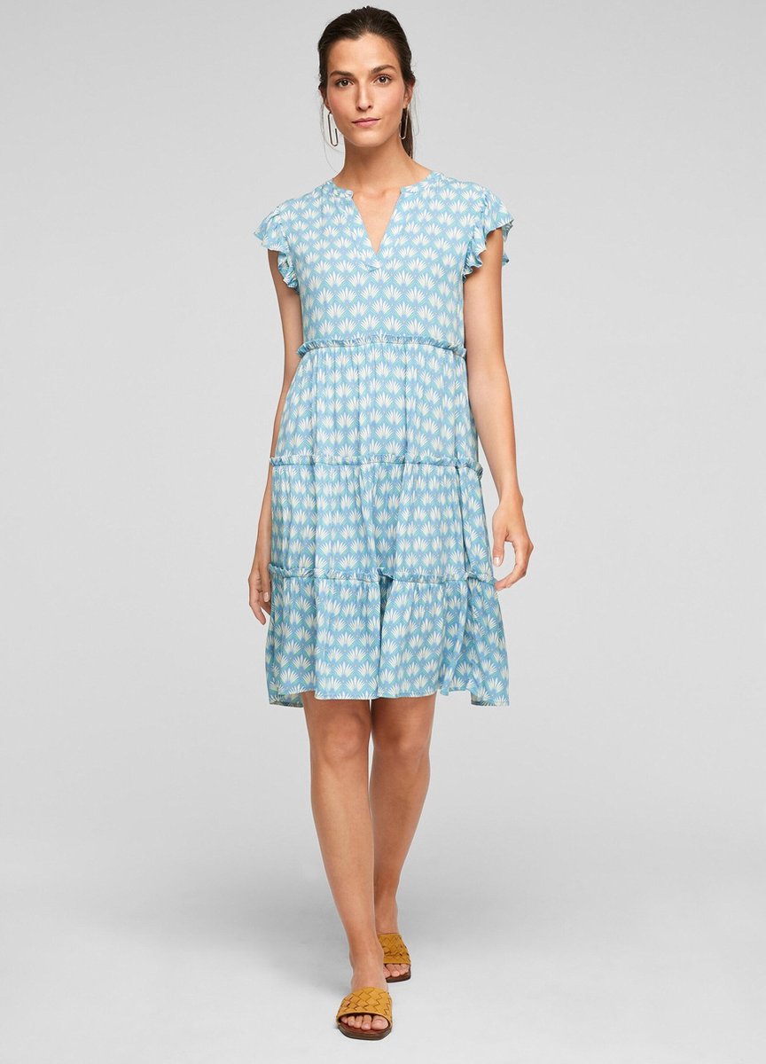 S.oliver blousejurk Geel-36
