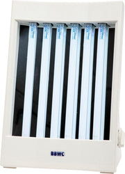 BBWC gezichtsbruiner 926 - 6 lampen - reflectorplaat