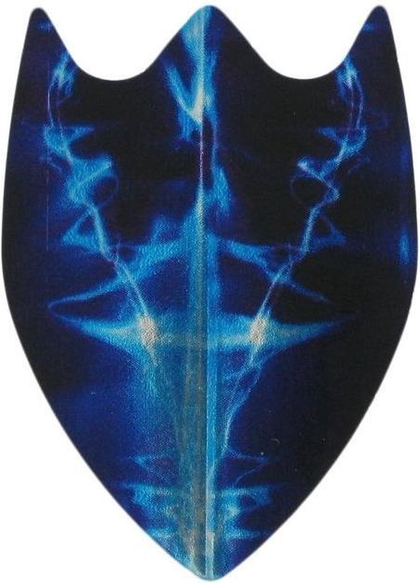 Unicorn Core 75 Micron Flights Fin - Lightning 3 Stuks
