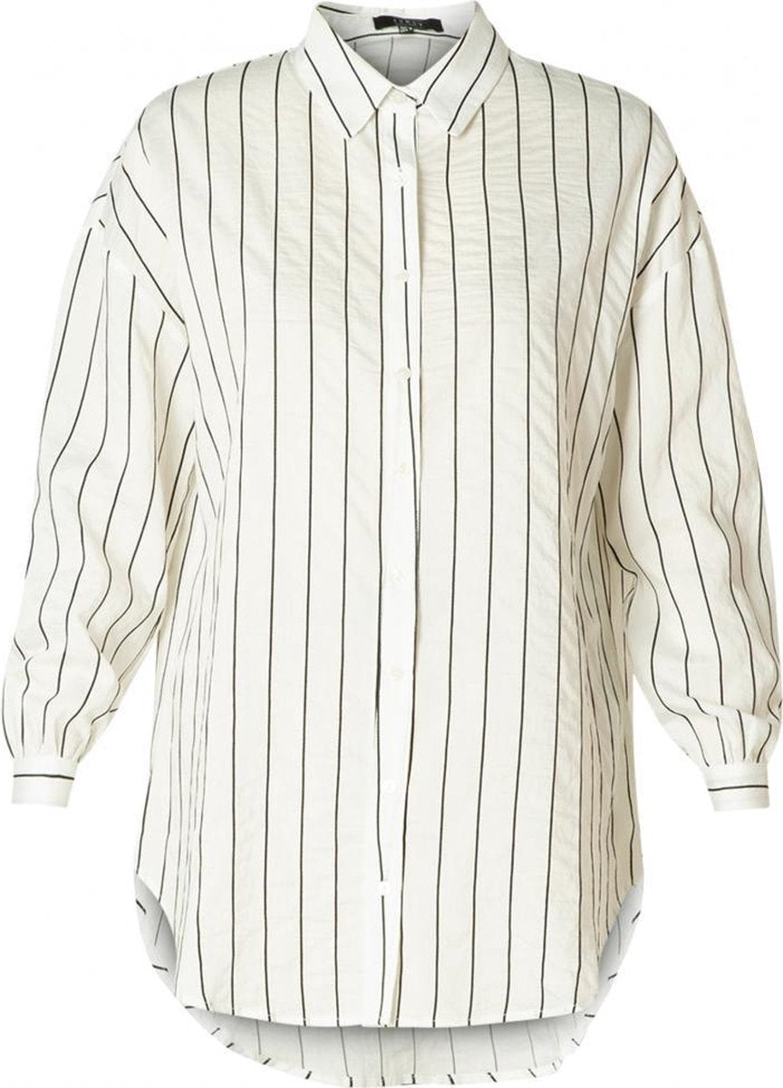 ES&SY Nynke Blouse - White/Black - maat 46