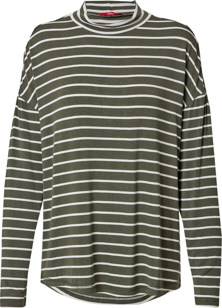 S.oliver shirt Kaki-40 (L)