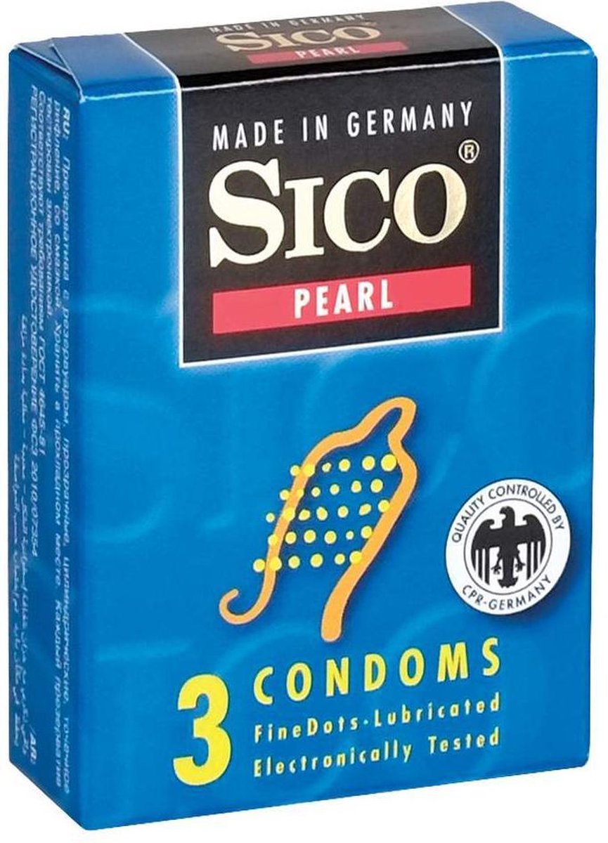 SICO Condooms Pearl Transparant