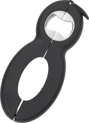 Lurch - Blikopener - multi-opener - 5-in-1 - zwart