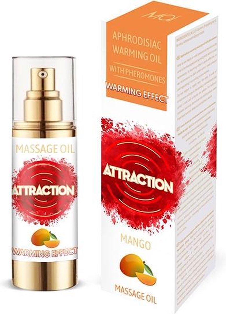 Mai feromonen massageolie verwarmend mango 30 ml - 30ml