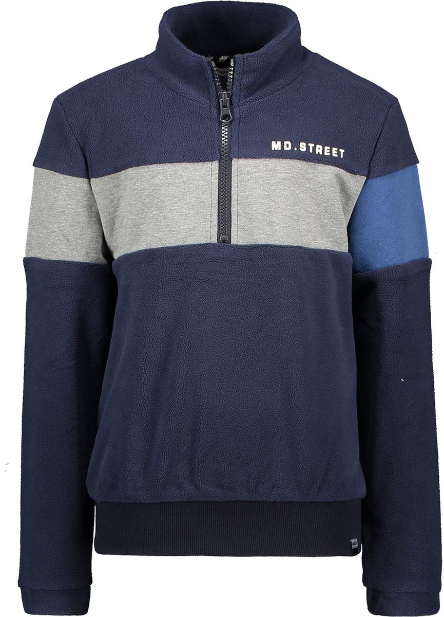 Moodstreet Jongens Trui - Navy - Maat 122/128