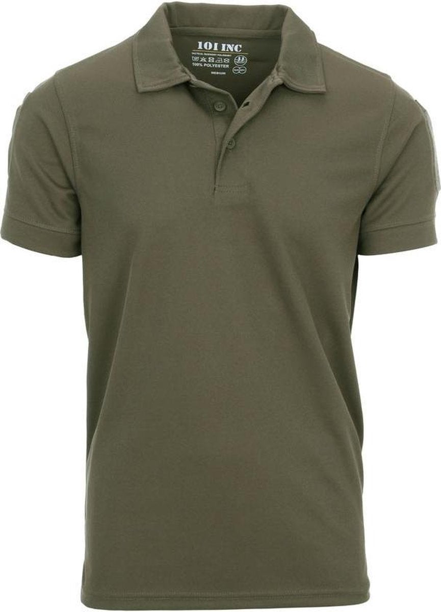 101inc Tactical Polo QuickDry groen
