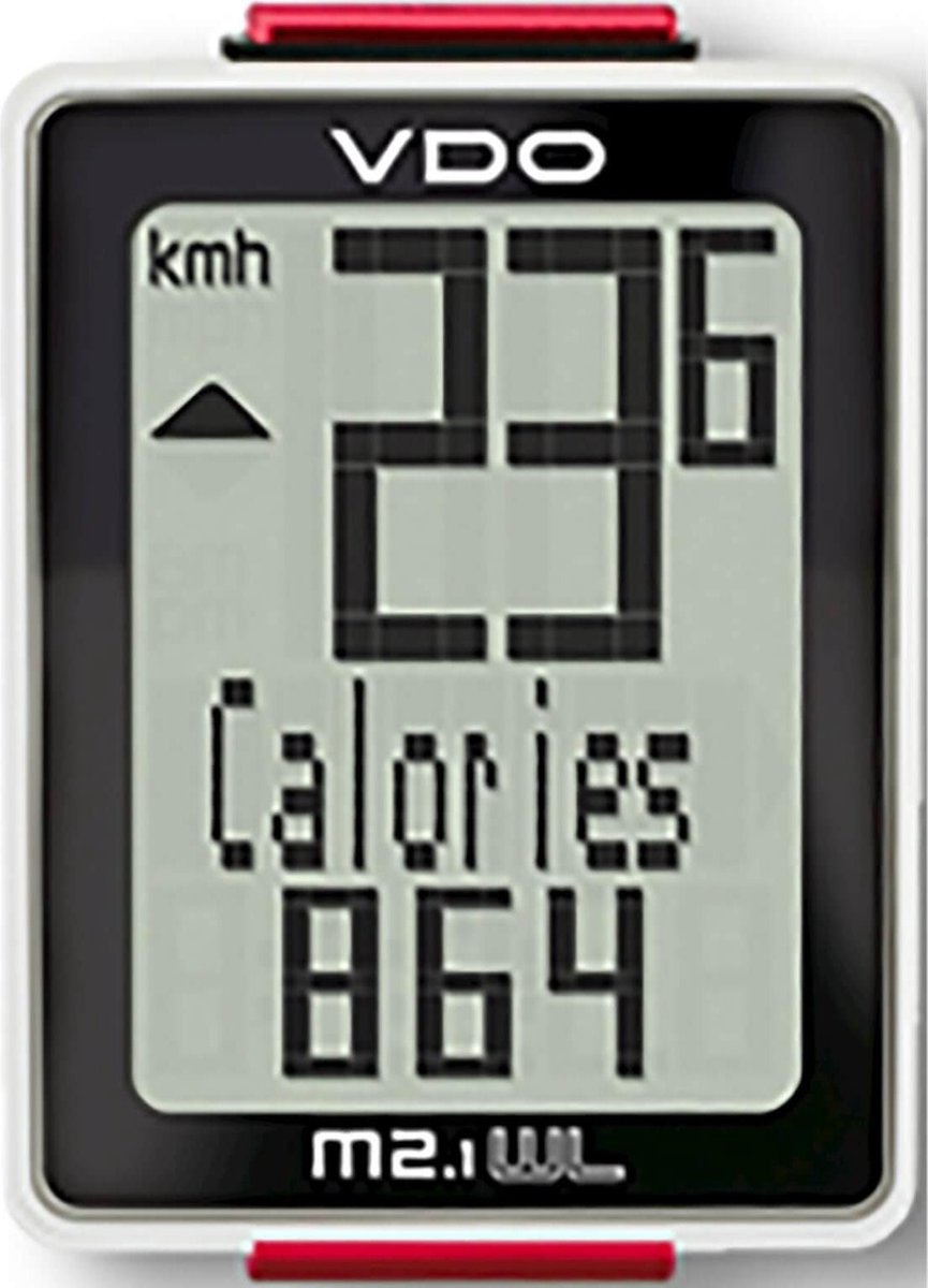 VDO M 2.1 WR Fietscomputer - Bedraad - Zwart