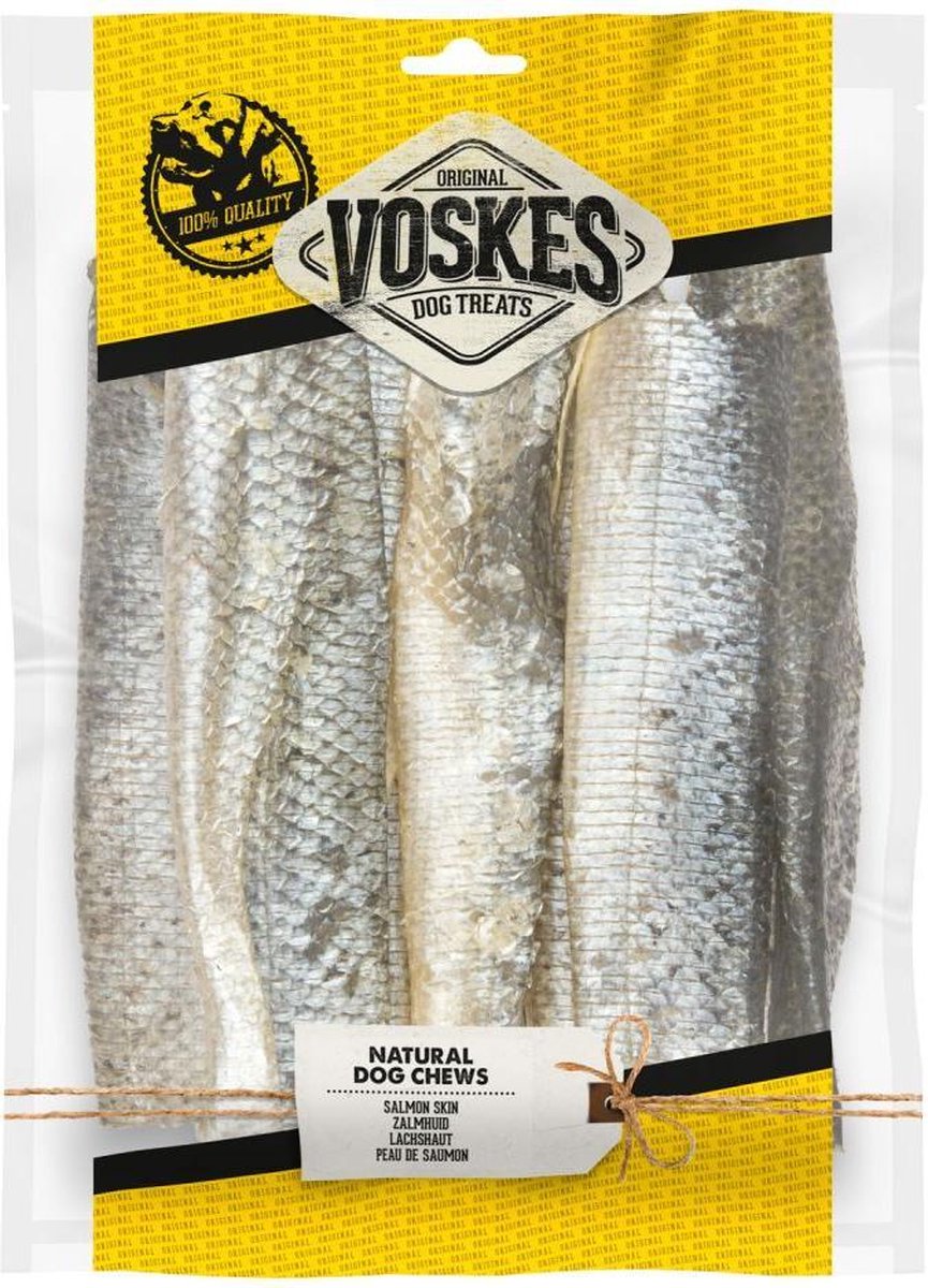 Voskes Zalm Huid 100 gr