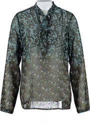 Geisha semi transparante blouse - Maat M