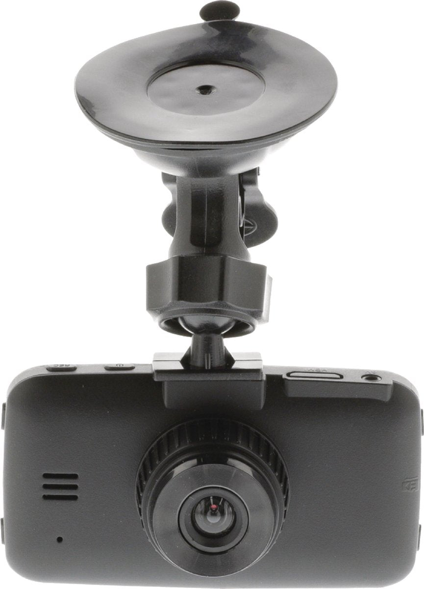 Dashcam incl. zuignap zwart